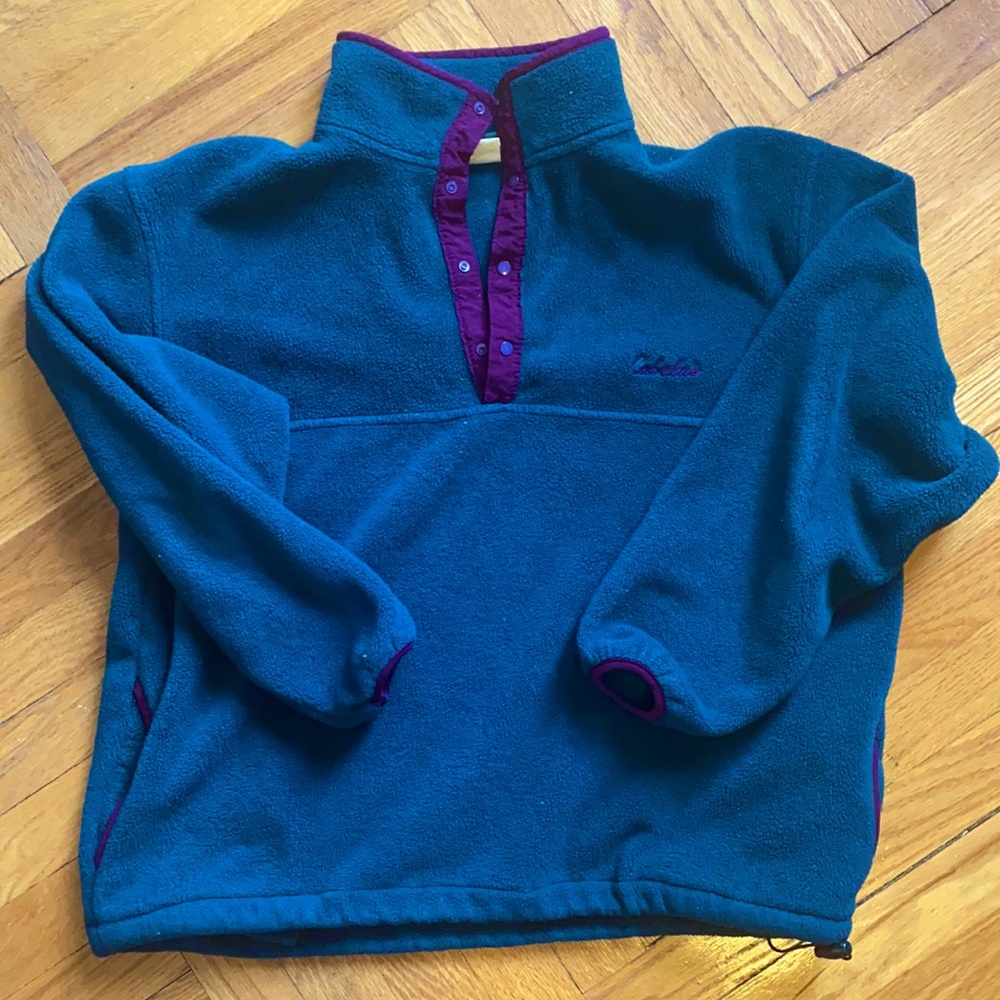 VINTAGE CABELAS FLEECE JACKET